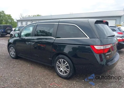 2012 Honda Odyssey Exl из США, поврежденный, VIN 5FNRL5H60CB141564